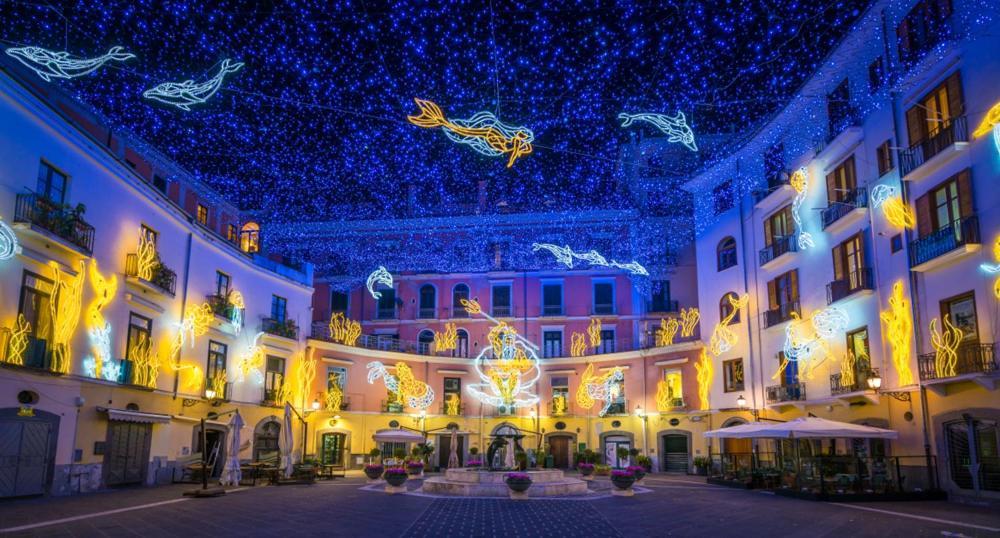 Palazzo Stendardo カーヴァ・デ・ティッレーニ エクステリア 写真